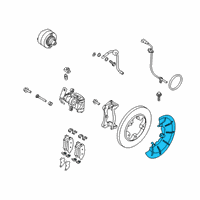 OEM 2021 Ford Transit-350 HD Splash Shield Diagram - KK3Z-2C028-D