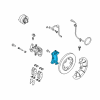 OEM 2020 Ford Transit-150 PLATE ASY - BRAKE BACK Diagram - LK4Z-2B511-B