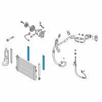 OEM 2016 Kia Forte Seal-Condenser Diagram - 977984V000