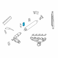 OEM 2016 Dodge Viper ISOLATOR-Exhaust Support Diagram - 5290265AA