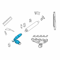 OEM Dodge Converter-Exhaust Diagram - 5181828AA