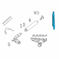 OEM 2003 Dodge Viper Shield-Exhaust Diagram - 5290160AD