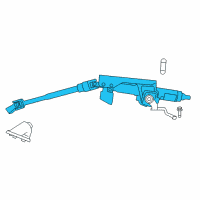 OEM 2010 Dodge Journey Column-Steering Diagram - 5057549AD