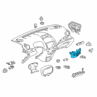 OEM 2015 Chevrolet Spark EV Heater Control Diagram - 95371893
