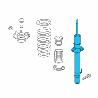 OEM 2020 Acura RLX Shock Absorber Unit, Right Front Diagram - 51611-TY2-A32