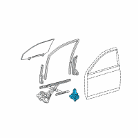 OEM 2007 Toyota Avalon Motor Diagram - 85710-0E010