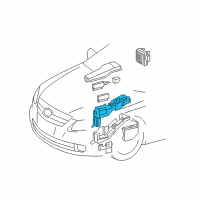 OEM 2007 Toyota Avalon Fuse Box Diagram - 82741-07031