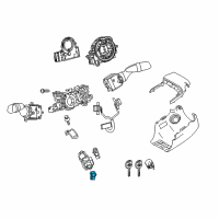 OEM 2022 Toyota Corolla Ignition Switch Diagram - 84450-06050