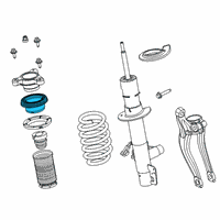 OEM Lincoln Aviator Bearing Diagram - LC5Z-18198-A