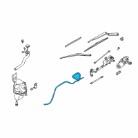 OEM 2005 Infiniti G35 Hose-Washer Diagram - 28935-AM600