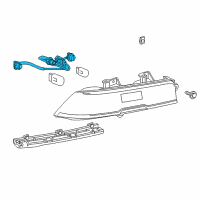 OEM 2014 Chevrolet Camaro Harness Asm-Stop Lamp Wiring Diagram - 22942319