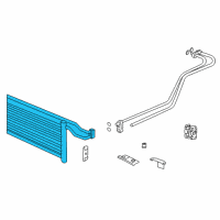 OEM 1997 BMW 740iL Oil Cooler Diagram - 17-22-1-745-275