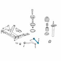 OEM 2001 BMW 530i Repair Kit, Wishbone, Left Diagram - 31-12-2-341-219