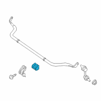 OEM 2022 Nissan Armada BUSHING STABILIZER Diagram - 54613-1LA0A