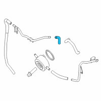 OEM 2017 Nissan Frontier Hose-Water, Oil Cooler Diagram - 21306-9BF0B