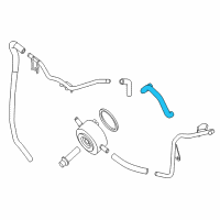 OEM 2018 Nissan NV3500 Hose-Water Diagram - 21306-EA215