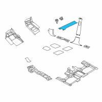 OEM 2017 Jeep Grand Cherokee A Pillar Diagram - 5VK88DX9AD