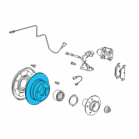 OEM 2001 BMW Z8 Brake Disc, Ventilated Diagram - 34-21-6-767-064