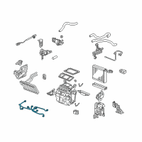 OEM Honda Sub-Harness, Air Conditioner Diagram - 80650-SNC-A40