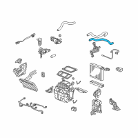 OEM Honda Hose A, Water Inlet Diagram - 79721-SNC-A41