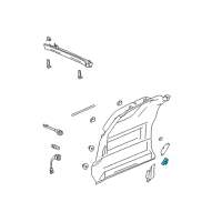 OEM GMC Envoy XUV Switch Asm-End Gate Window Interior Emergency Diagram - 15054863