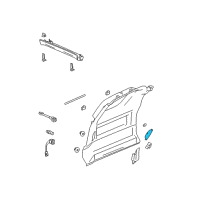 OEM 2004 GMC Envoy XUV Lamp Asm-Cargo Diagram - 15764988