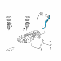 OEM 2008 Dodge Magnum Tube-Fuel Filler Diagram - 5270171AB