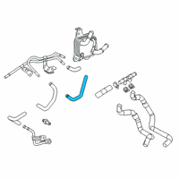 OEM Lexus NX250 Hose, Oil Cooler Outlet Diagram - 32942-33230