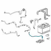 OEM 2018 Chevrolet Camaro Vent Tube Diagram - 84319832