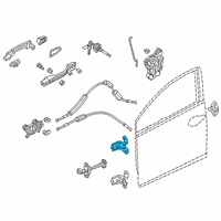 OEM Honda Accord Hinge, Left Front Door (Upper) Diagram - 67450-T2A-H11ZZ