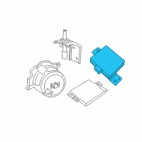 OEM 2012 Jeep Wrangler Module-Control Module Diagram - 68209837AA