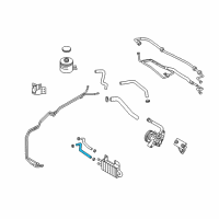 OEM 2002 Kia Sedona Hose-Return, NO4 Diagram - 0K52Y32474