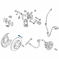 OEM 2021 Hyundai Kona Electric Bolt Diagram - 51711-2E000