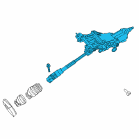 OEM 2012 Ford Focus Column Assembly Diagram - BV6Z-3C529-B