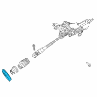 OEM Ford Coupling Shield Diagram - CP9Z-3D677-A