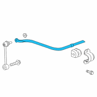 OEM 2016 Cadillac CTS Stabilizer Bar Diagram - 20755789