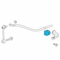 OEM Cadillac CTS Bushings Diagram - 23122143