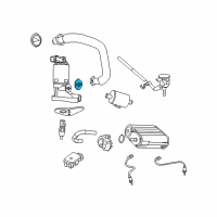 OEM Jeep Wrangler Egr Tube Flange Gasket Diagram - 5277928