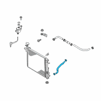 OEM 2020 Kia Sorento Hose Assembly-Radiator, Lower Diagram - 25410C5500