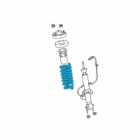 OEM 2018 Ford Expedition Coil Spring Diagram - JL1Z-5310-D