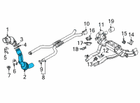 OEM 2020 BMW X6 EXCH CATALYT.CONV.CLOSE TO E Diagram - 18-32-8-090-318