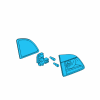 OEM 2006 BMW 530xi Rear Light In Trunk Lid, Left Diagram - 63-21-7-165-829