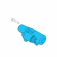 OEM 2006 Nissan Frontier Motor Assembly-Starter REMAN Diagram - 2330M-EA00ARW