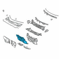 OEM Lexus PANEL SUB-ASSY, DASH Diagram - 55101-0E101