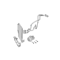 OEM Jeep Wrangler Cap-A/C Charge Valve Diagram - 5019512AA