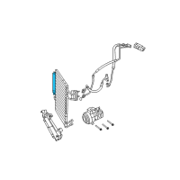 OEM Jeep Wrangler DRIER-Receiver Diagram - 68003495AA