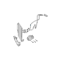 OEM 2008 Jeep Wrangler Valve-A/C Line Diagram - 5264638