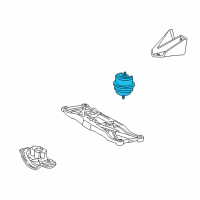 OEM 2003 Ford Thunderbird Front Mount Diagram - 6W6Z-6038-AA