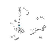 OEM Toyota Fuel Pump Gasket Diagram - 77169-33050