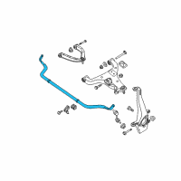 OEM 2010 Nissan Armada Stabilizer-Front Diagram - 54611-7S010